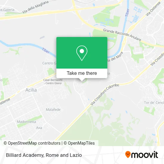 Billiard Academy map