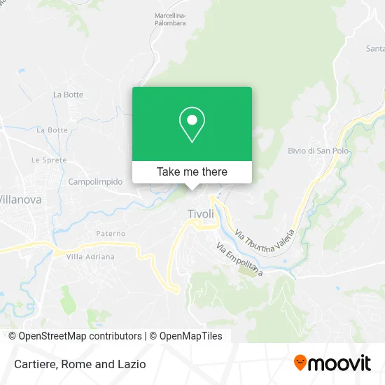 Cartiere map