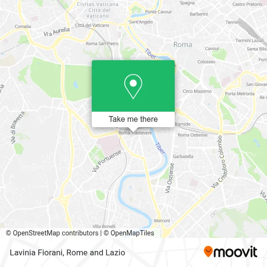 Lavinia Fiorani map