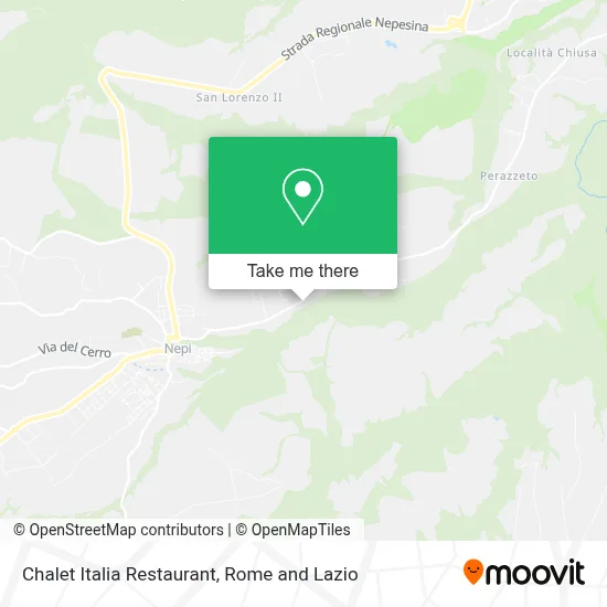 Chalet Italia Restaurant map