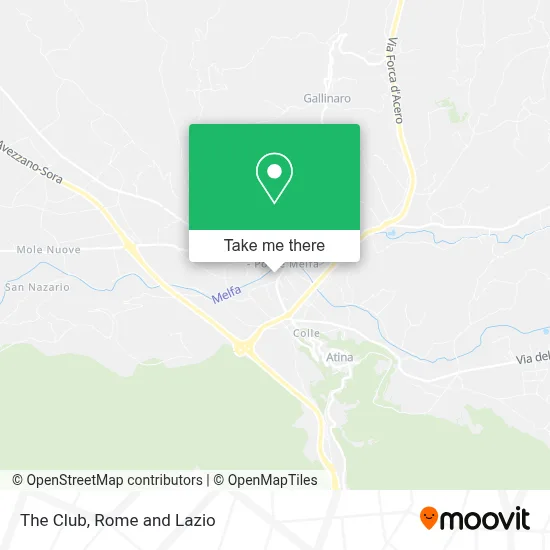 The Club map