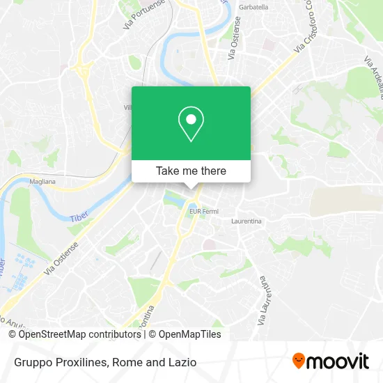 Gruppo Proxilines map
