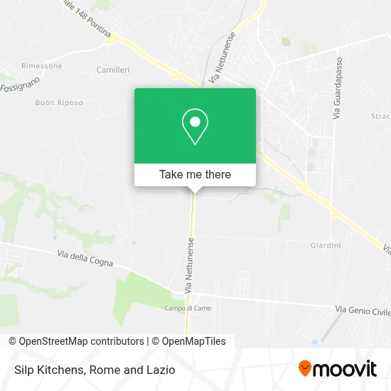 Silp Kitchens map