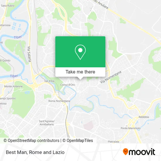 Best Man map
