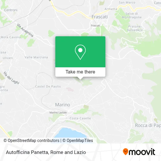 Autofficina Panetta map