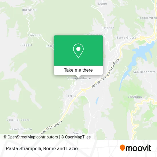 Pasta Strampelli map