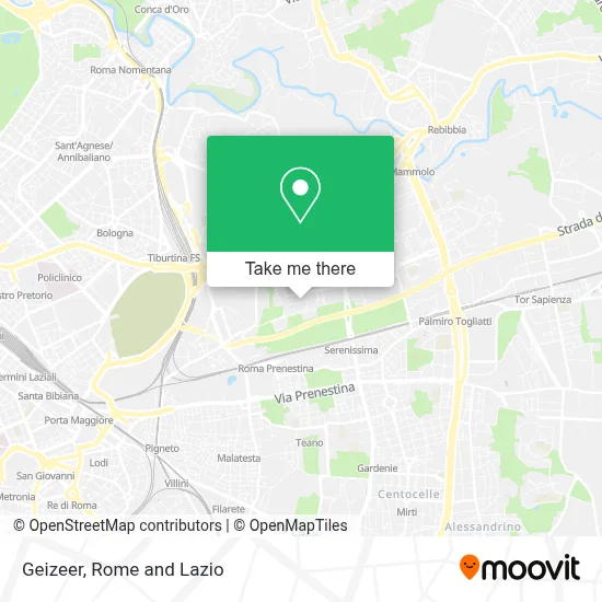 Geizeer map