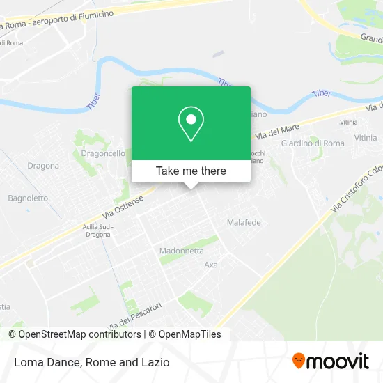 Loma Dance map