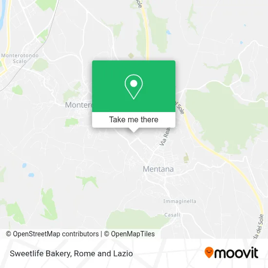 Sweetlife Bakery map