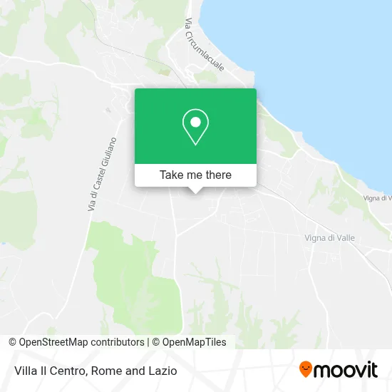 Villa Il Centro map