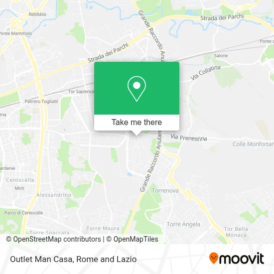 Outlet Man Casa map