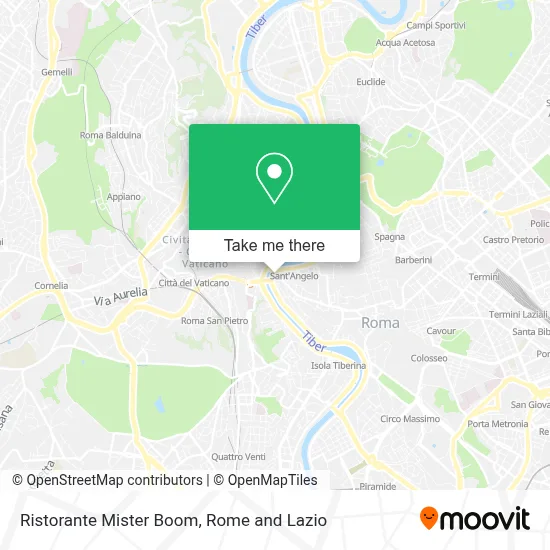 Ristorante Mister Boom map