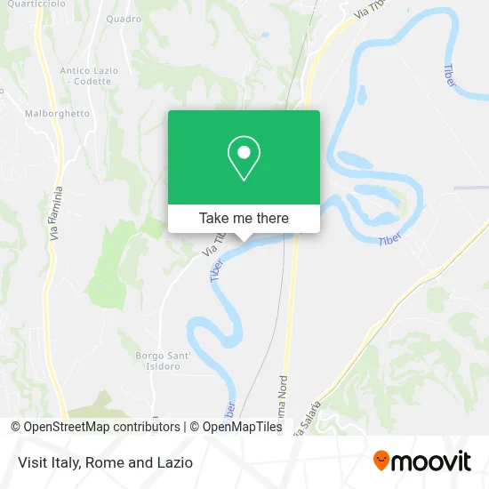 Visit Italy map