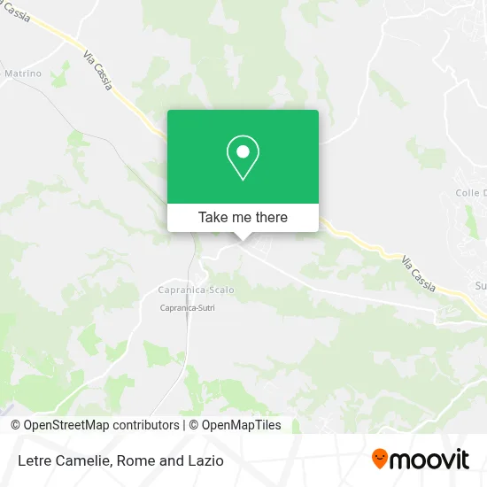 Letre Camelie map