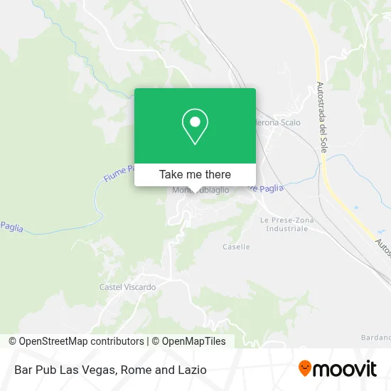 Bar Pub Las Vegas map