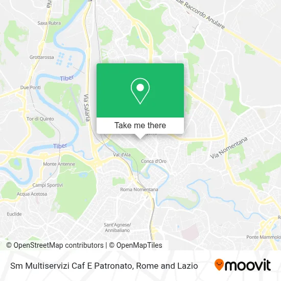 Sm Multiservizi Caf E Patronato map