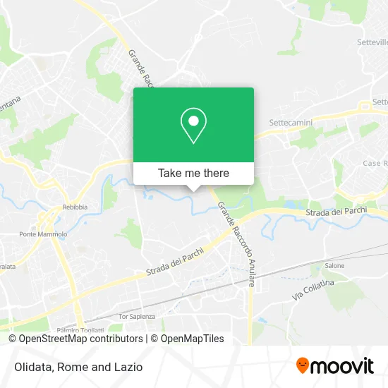 Olidata map