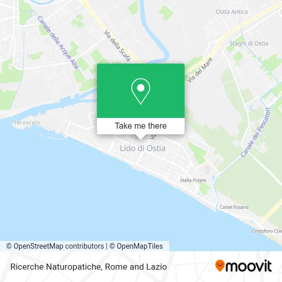Ricerche Naturopatiche map
