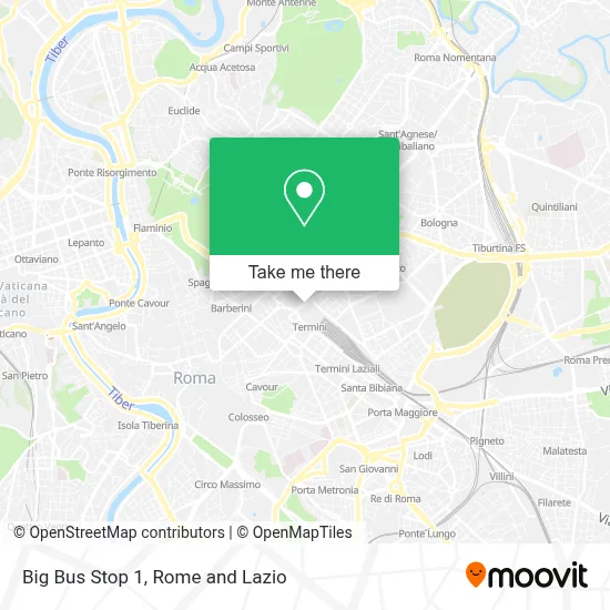 Big Bus Stop 1 map