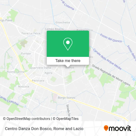 Centro Danza Don Bosco map