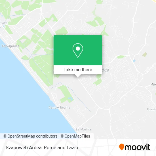 Svapoweb Ardea map