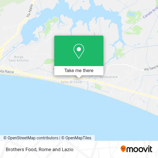 Brothers Food map