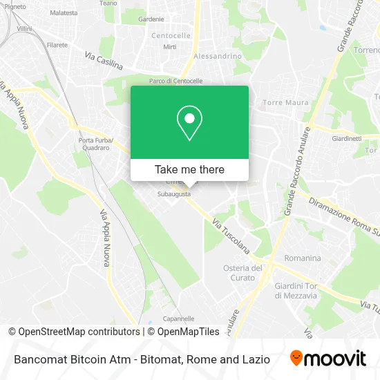 Bancomat Bitcoin Atm - Bitomat map