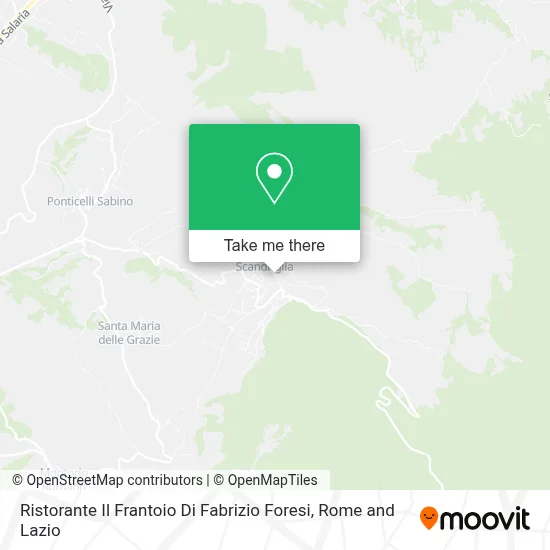 Ristorante Il Frantoio Di Fabrizio Foresi map