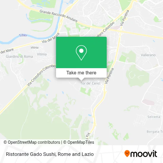 Ristorante Gado Sushi map