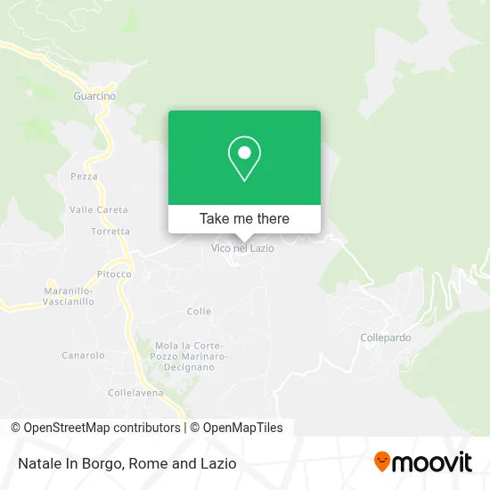 Natale In Borgo map