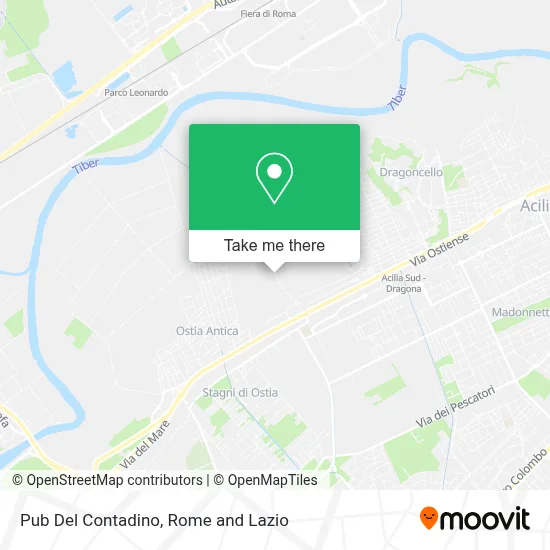 Pub Del Contadino map