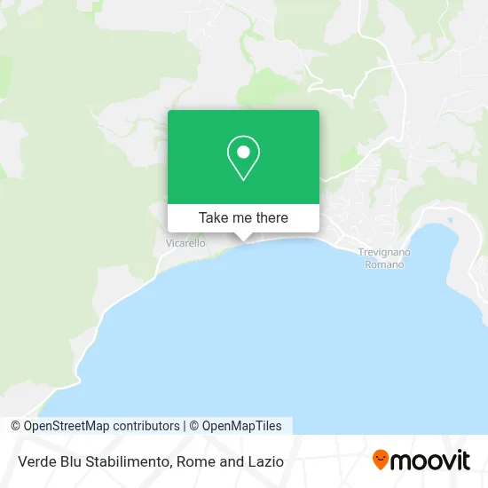 Verde Blu Stabilimento map