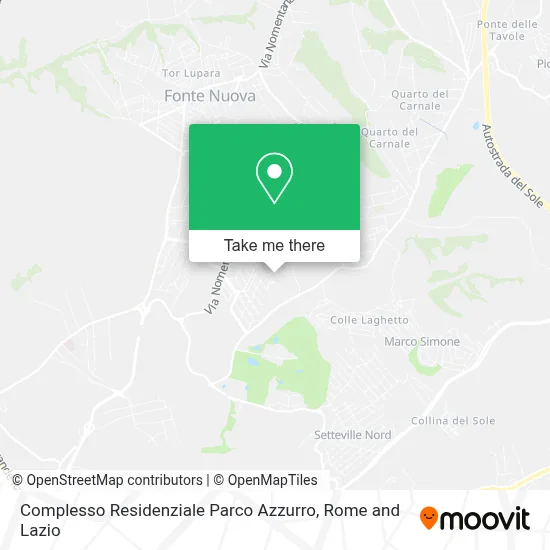Complesso Residenziale Parco Azzurro map