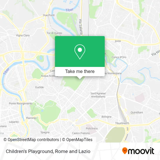 Children's Playground map