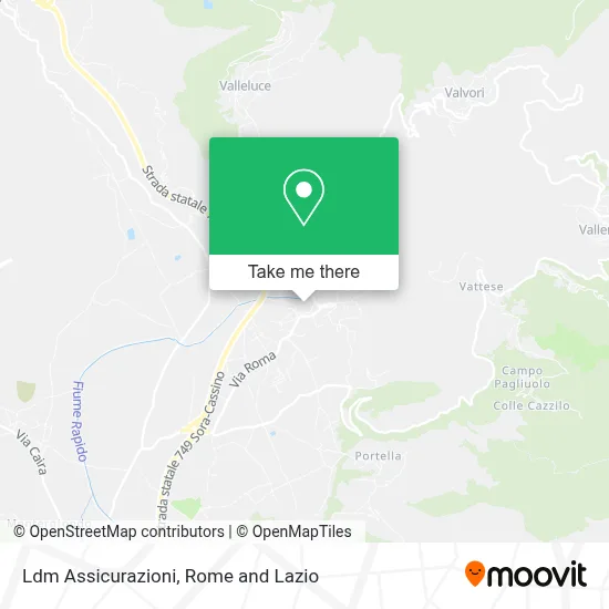 Ldm Assicurazioni map