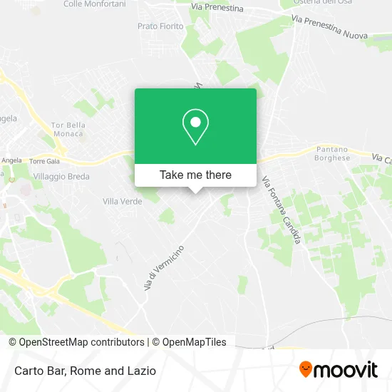 Carto Bar map