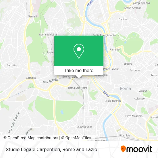 Studio Legale Carpentieri map
