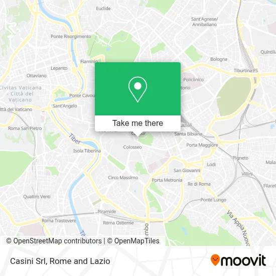 Casini Srl map