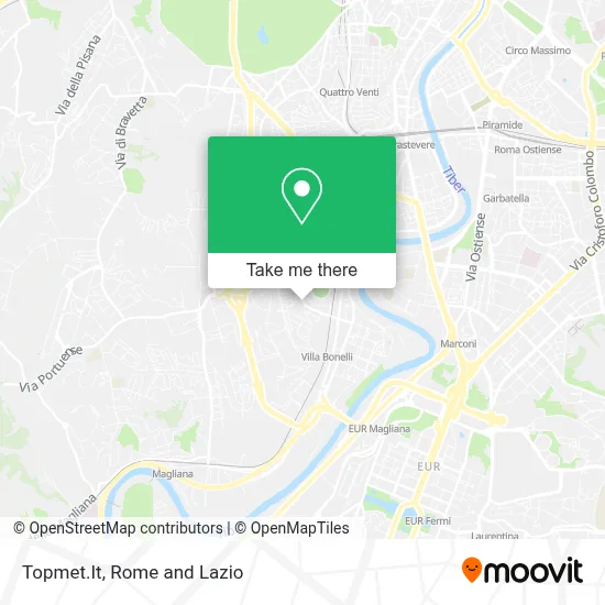 Topmet.It map