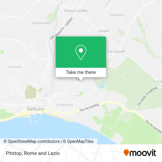 Pitstop map