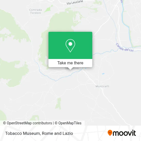 Tobacco Museum map