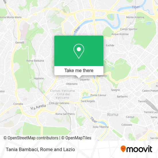 Tania Bambaci map