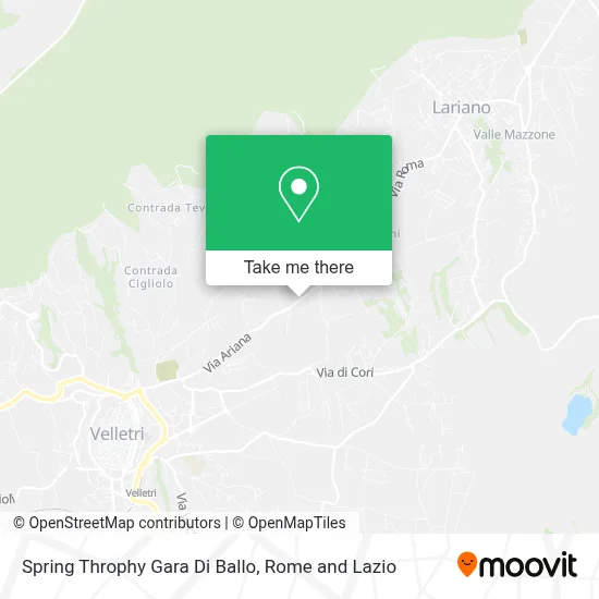Spring Throphy Gara Di Ballo map