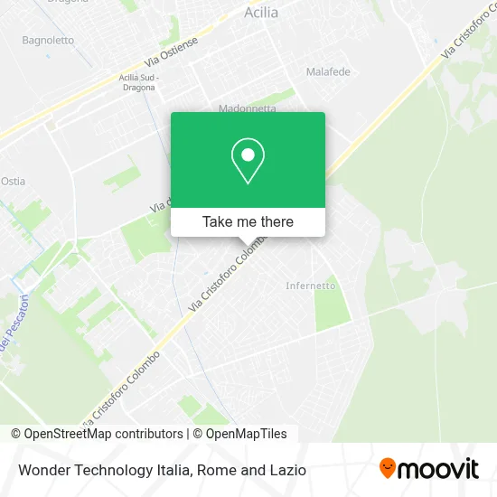 Wonder Technology Italia map