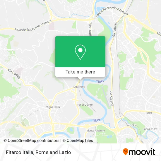 Fitarco Italia map