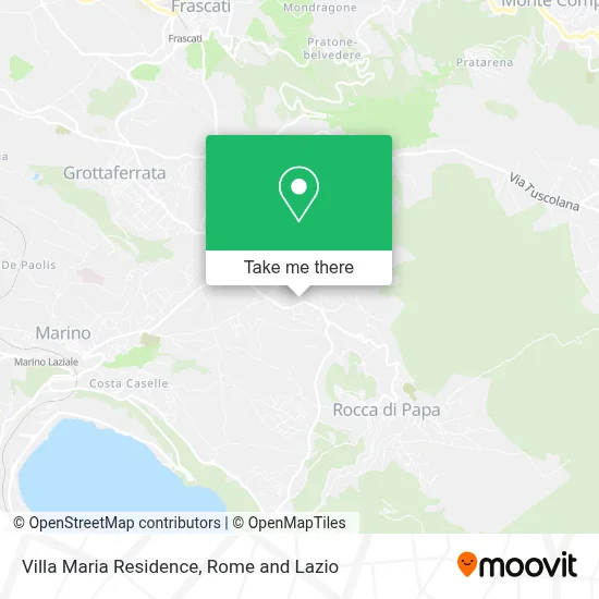 Villa Maria Residence map