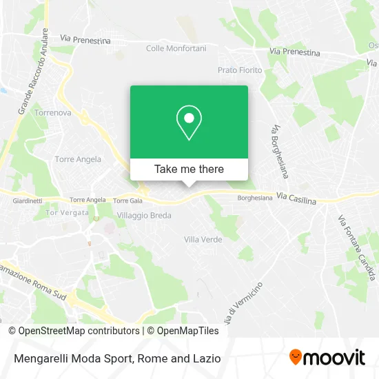 Mengarelli Moda Sport map