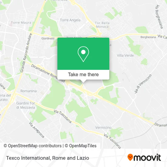 Texco International map