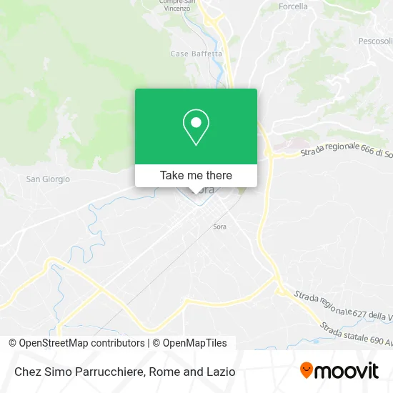 Chez Simo Parrucchiere map