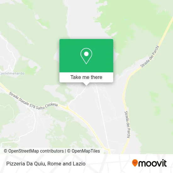 Pizzeria Da Quiu map